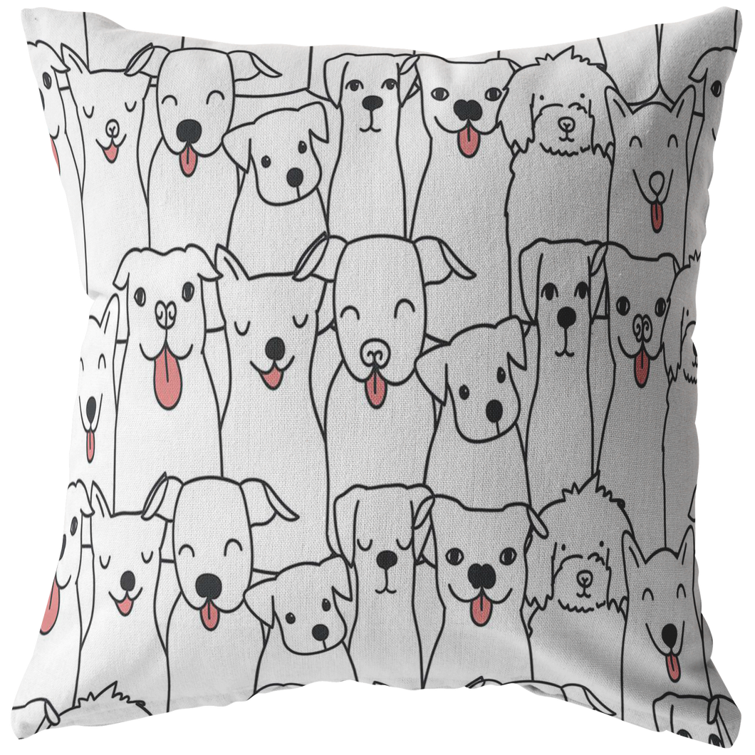 Doggie Friends Pillow