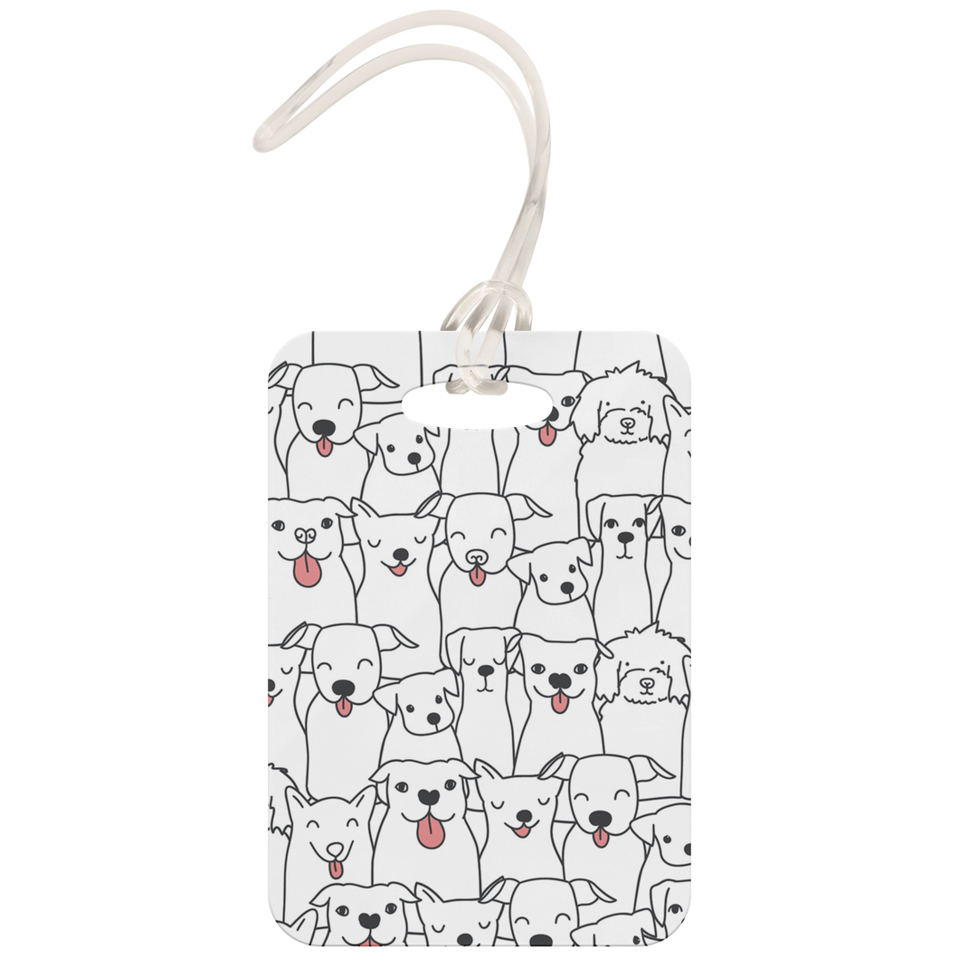 Doggie Friends Luggage Tag