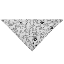 Load image into Gallery viewer, Kitty Paws Pet Bandana