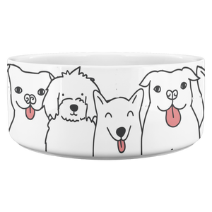 Doggie Friends Dinner Bowl