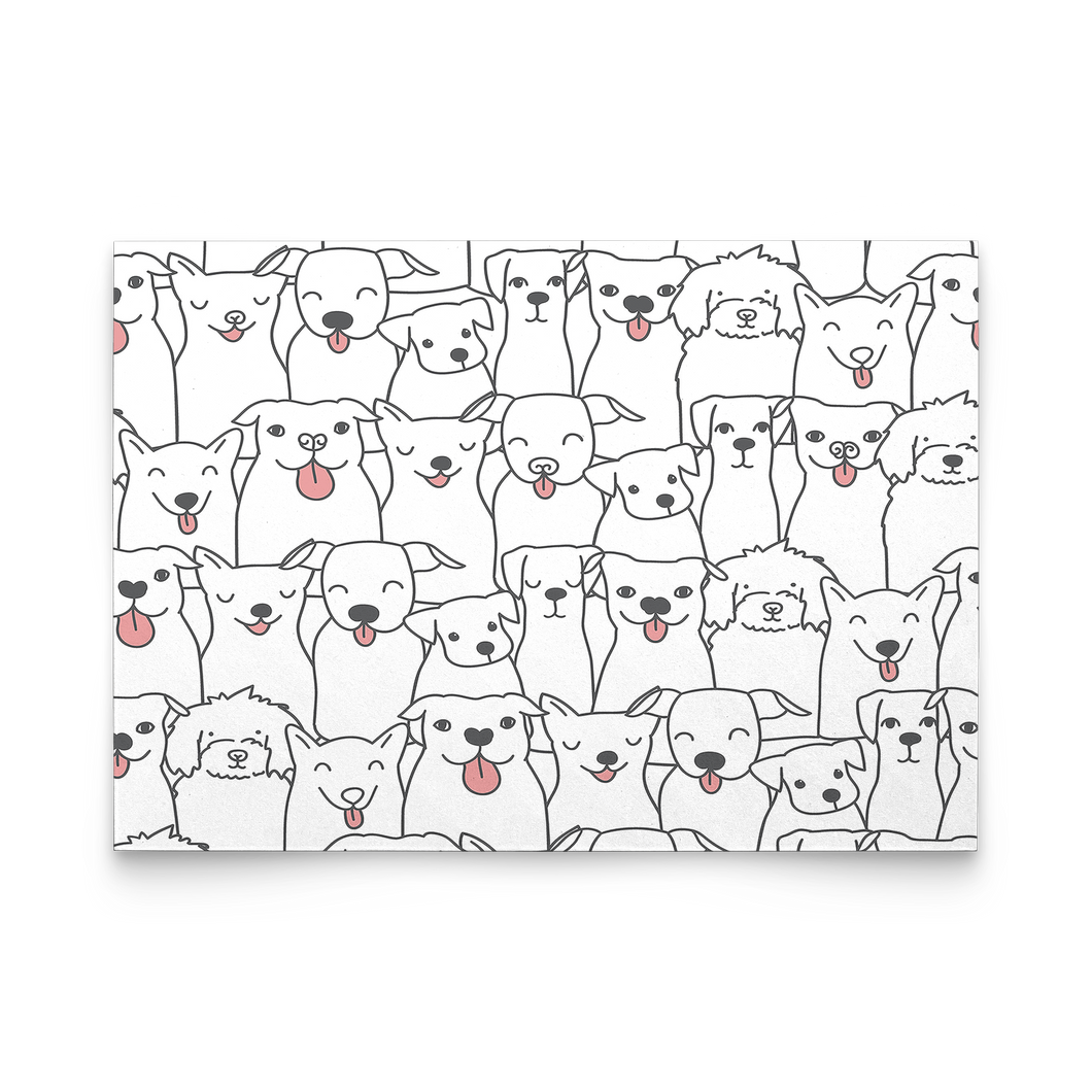 Doggie Friends Card Set (Flat)