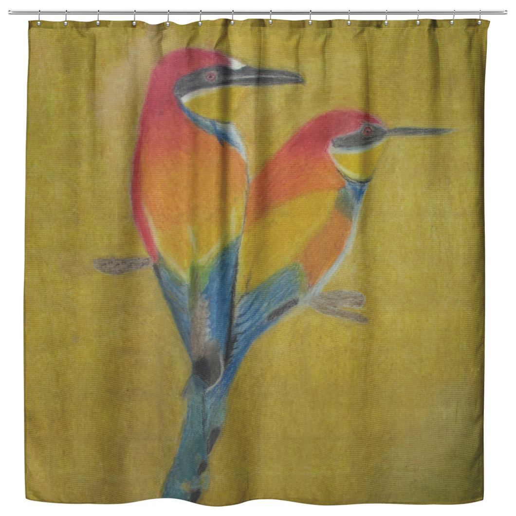 Beautiful Bird Shower Curtain