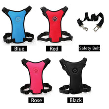 Load image into Gallery viewer, Breathable Mesh Dog Harness Leash With Adjustable Straps