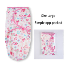 Load image into Gallery viewer, Newborn Baby Swaddle Wrap Blanket - 100% Cotton