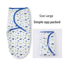 Load image into Gallery viewer, Newborn Baby Swaddle Wrap Blanket - 100% Cotton