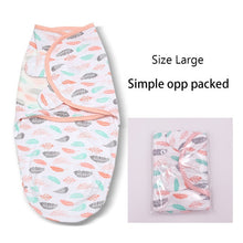 Load image into Gallery viewer, Newborn Baby Swaddle Wrap Blanket - 100% Cotton