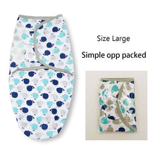 Load image into Gallery viewer, Newborn Baby Swaddle Wrap Blanket - 100% Cotton