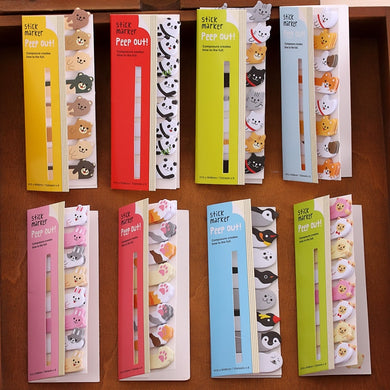 Mini Cute Animal Memo Pad Sticky Notes
