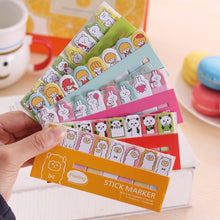 Load image into Gallery viewer, Mini Cute Animal Memo Pad Sticky Notes