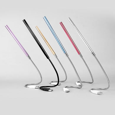 Metal USB LED Light Lamp 10LEDs Flexible Computer/Notebook Reading Lights