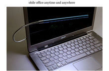 Load image into Gallery viewer, Metal USB LED Light Lamp 10LEDs Flexible Computer/Notebook Reading Lights