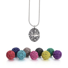 Load image into Gallery viewer, 8mm Lava Stone Diffuser  Necklace &amp; Bracelets