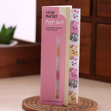 Load image into Gallery viewer, Mini Cute Animal Memo Pad Sticky Notes