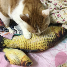 Load image into Gallery viewer, Cute Fish Shape Chewing Toy  Stuffed with Catnip