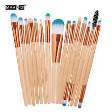 Load image into Gallery viewer, Beauty Tool Kit - 15 Piece Makeup Brush Set