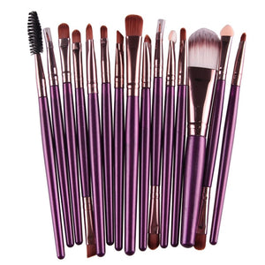 Beauty Tool Kit - 15 Piece Makeup Brush Set