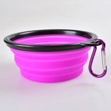 Load image into Gallery viewer, Collapsible Silicone Pet Bowl