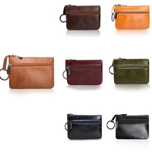 Load image into Gallery viewer, Fashion Leather Coin Purse and Key Ring