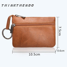 Load image into Gallery viewer, Fashion Leather Coin Purse and Key Ring