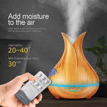 Load image into Gallery viewer, KBAYBO 400ml Ultrasonic Essential Oil Diffuser