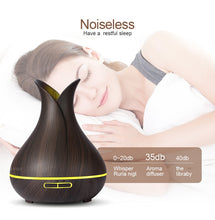 Load image into Gallery viewer, KBAYBO 400ml Ultrasonic Essential Oil Diffuser