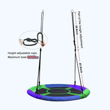 Load image into Gallery viewer, Giant 40&quot; Saucer Tree Swing - Multi-colors