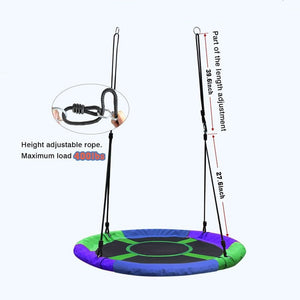 Giant 40" Saucer Tree Swing - Multi-colors