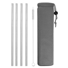 Load image into Gallery viewer, Reusable Stainless Steel  Drinking Straws - DEAL OF THE WEEK