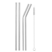 Load image into Gallery viewer, Reusable Stainless Steel  Drinking Straws - DEAL OF THE WEEK