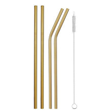 Load image into Gallery viewer, Reusable Stainless Steel  Drinking Straws - DEAL OF THE WEEK