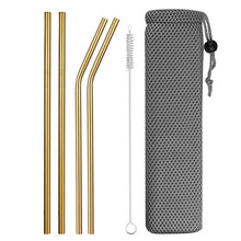 Load image into Gallery viewer, Reusable Stainless Steel  Drinking Straws - DEAL OF THE WEEK