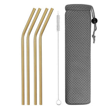 Load image into Gallery viewer, Reusable Stainless Steel  Drinking Straws - DEAL OF THE WEEK