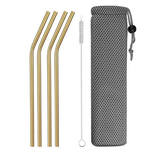Reusable Stainless Steel  Drinking Straws - DEAL OF THE WEEK