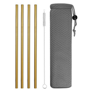 Reusable Stainless Steel  Drinking Straws - DEAL OF THE WEEK