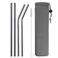 Load image into Gallery viewer, Reusable Stainless Steel  Drinking Straws - DEAL OF THE WEEK
