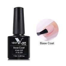Load image into Gallery viewer, Venalisa  ODOR FREE Primer, Base coat and Topcoat to use with Venalisa Gel Nail Polish