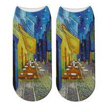 Load image into Gallery viewer, Classic Oil Painting Sock -Van Gogh