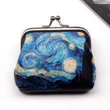 Load image into Gallery viewer, Vintage Women Art Printed coin Purses