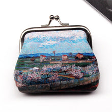 Load image into Gallery viewer, Vintage Women Art Printed coin Purses