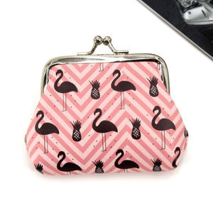 Vintage Women Art Printed coin Purses