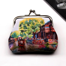 Load image into Gallery viewer, Vintage Women Art Printed coin Purses