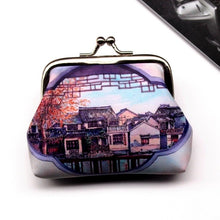 Load image into Gallery viewer, Vintage Women Art Printed coin Purses