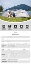 Load image into Gallery viewer, Naturehike 3 Season  Mongar  Camping Tent