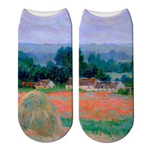 Load image into Gallery viewer, Classic Oil Painting Socks - Claude Monet