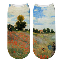 Load image into Gallery viewer, Classic Oil Painting Socks - Claude Monet