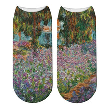 Load image into Gallery viewer, Classic Oil Painting Socks - Claude Monet