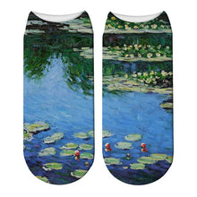 Load image into Gallery viewer, Classic Oil Painting Socks - Claude Monet
