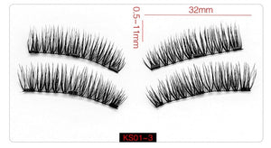 Magnetic eyelashes