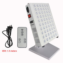 Load image into Gallery viewer, 60 LED Red &amp; Infrared Light Panel with adjustable table-top stand. 