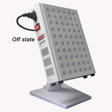 Load image into Gallery viewer, 60 LED Red &amp; Infrared Light Panel with adjustable table-top stand. 